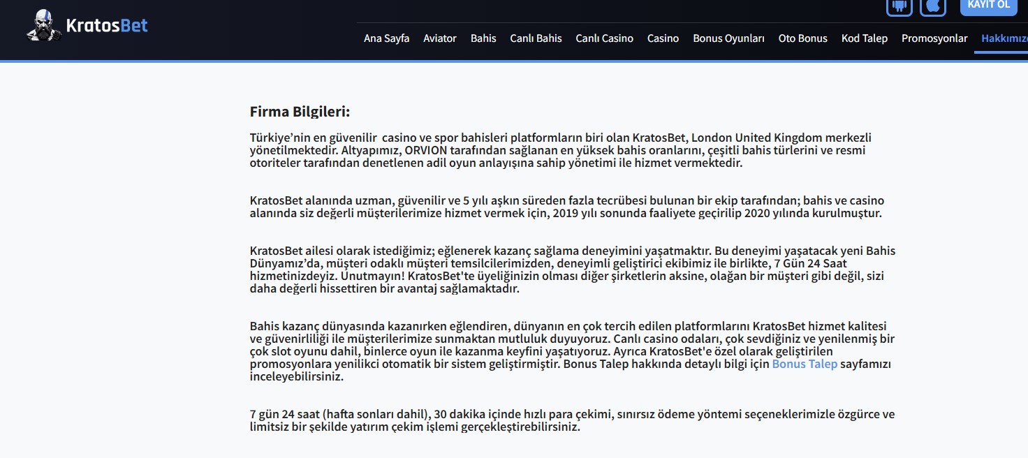 Kratosbet İnstagram