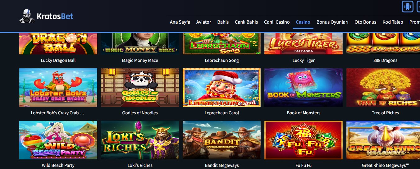 Kratosbet Mobil Giriş