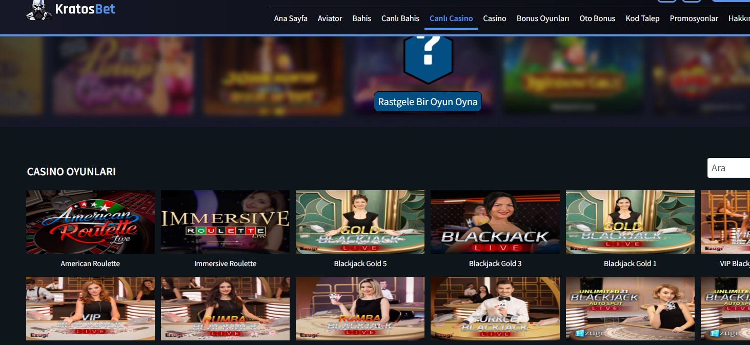 Kratosbet Para Yatırma